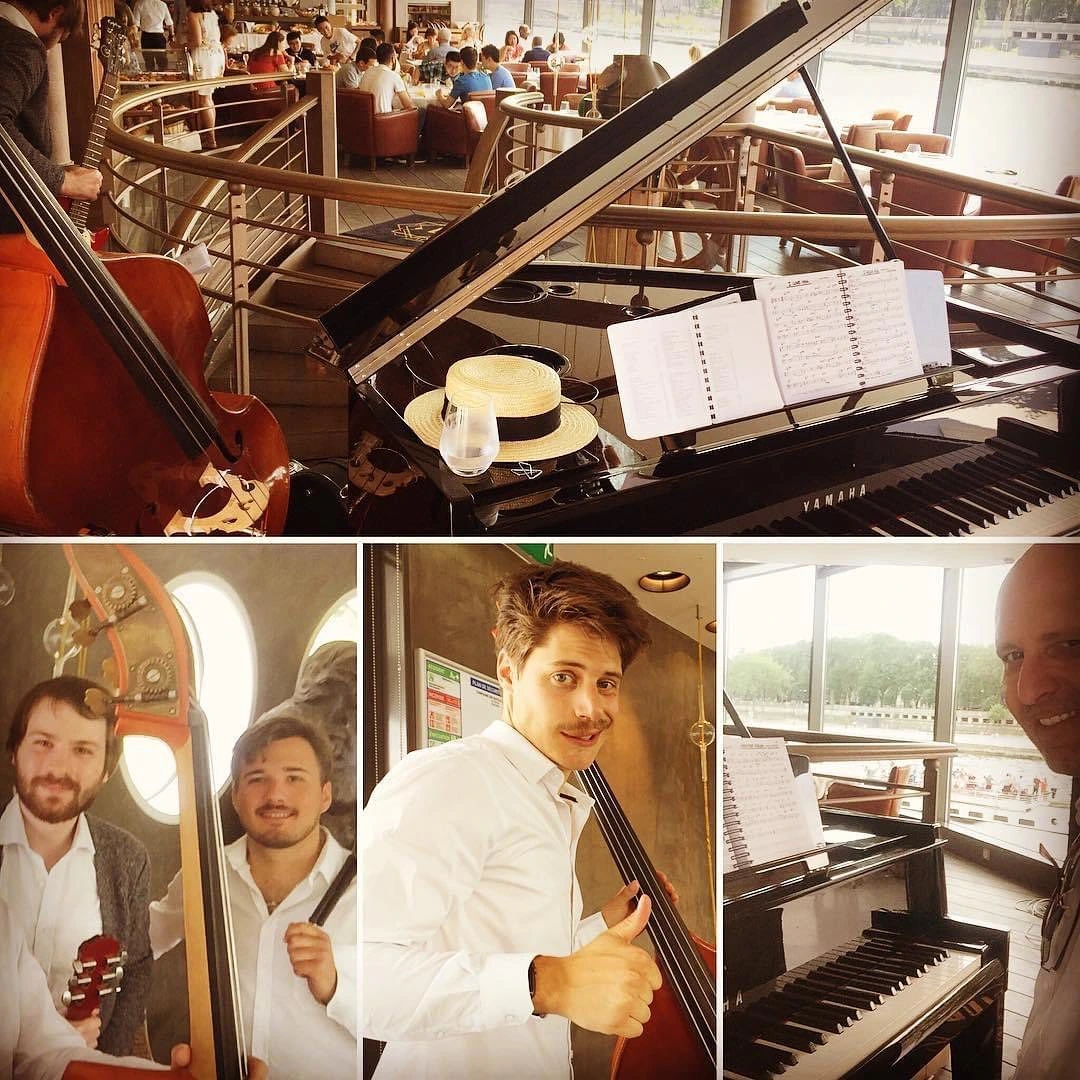 Monsieur Mouche: Sunday Jazz Brunch on the Seine, Paris